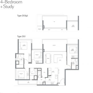 fourth-avenue-residences-floorplan-4bedroom-study-ds1